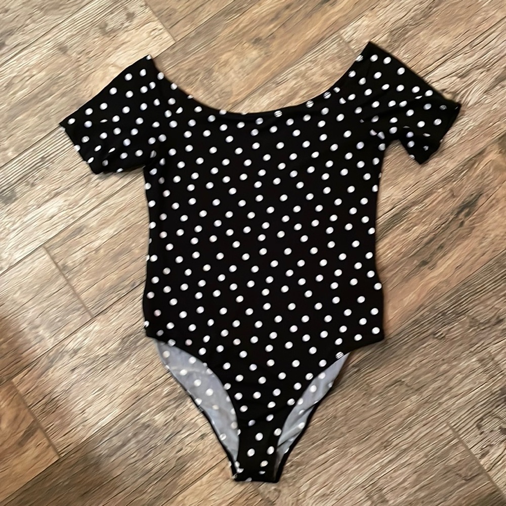 Polka Dot Bodysuit